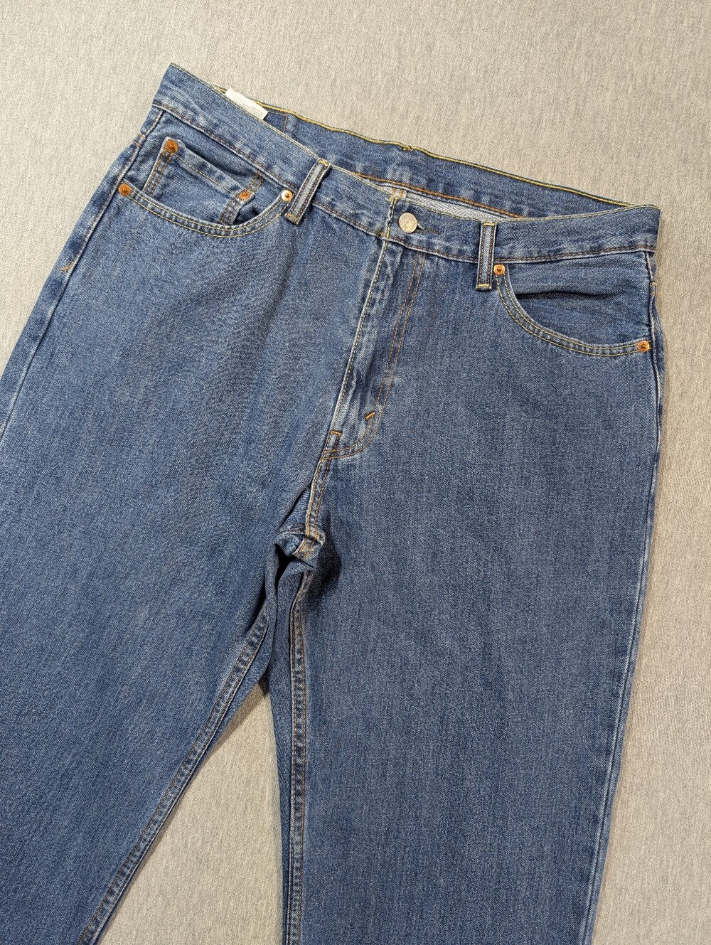 Levi's 550 Relaxed Fit Jeans Men's 36 X 30 Stonewash Blue 100% Cotton